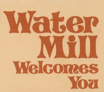 Section of cover of 1980 Water Mill Welcomes You WMBA directory.