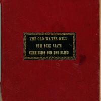 Cover of the 1936-1947 Old Water Mill Guest Book.