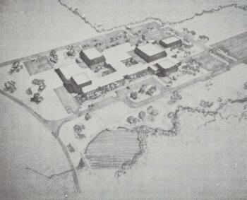 Drawing of C-GCC campus